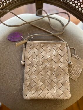 Laticco-Woven Crossbody Bag in Beige